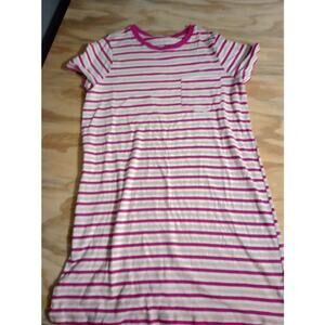 2/$10 Time and Tru Dress Women's XLarge Stripe Pink